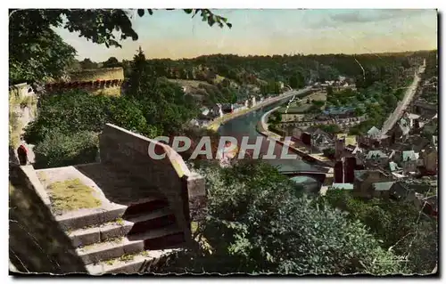 Dinan Ansichtskarte AK La vallee de la Rance vue du jardin anglais