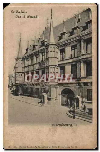 Luxembourg Cartes postales Le palais grand ducal