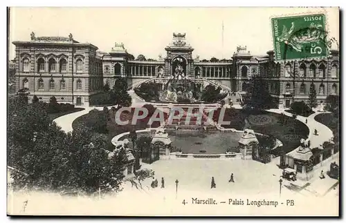 Marseille Cartes postales Palais longchamp