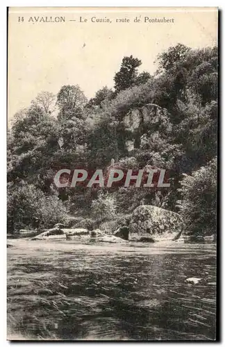 Avallon Cartes postales Le cousin route de Pontaubert