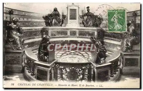 Chantilly Ansichtskarte AK Chateau Mausolee de Henri II de Bourbon