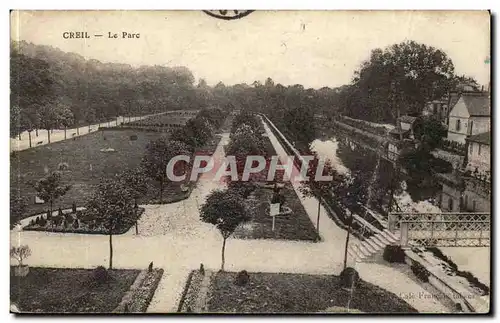 Creil Ansichtskarte AK le parc