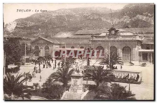 Toulon Cartes postales La gare