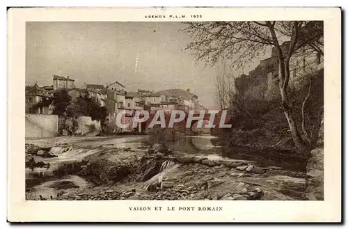 Cartes postales Vaison et le pont romain