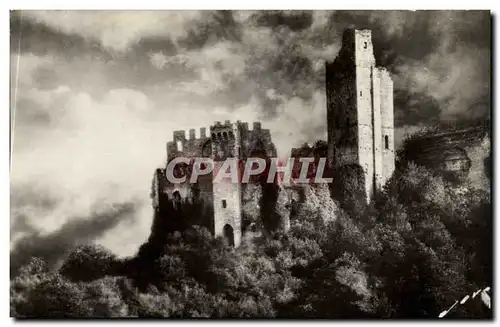 En Limousin Ansichtskarte AK Ruines de Chalusset