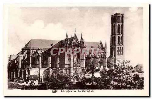 Limoges Cartes postales La cathedrale