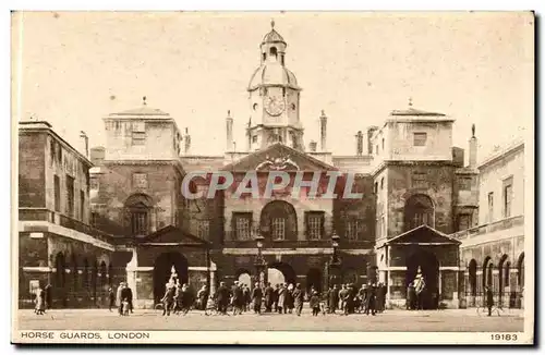 Grande Bretagne Horse guards London Londres Ansichtskarte AK