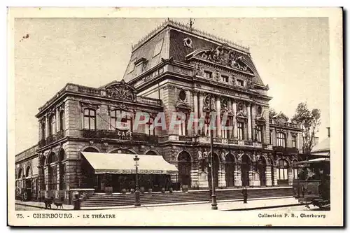 Cherbourg Ansichtskarte AK Le theatre