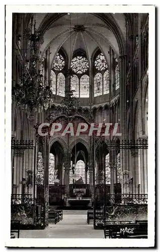 Auxerre Cartes postales La cathedrale Le choeur