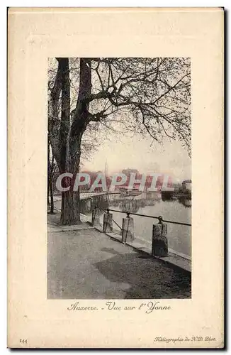 Auxerre- Vue sur l&#39Yonne - Cartes postales