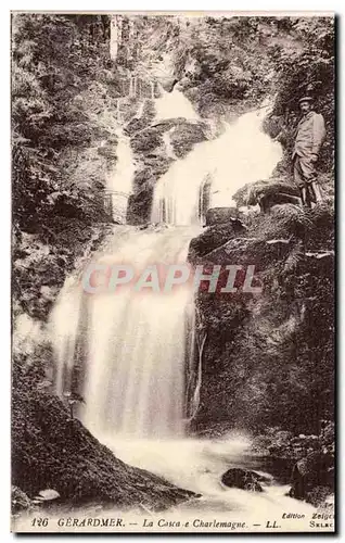 Gerardmer - La cascade Charlemagne - Ansichtskarte AK