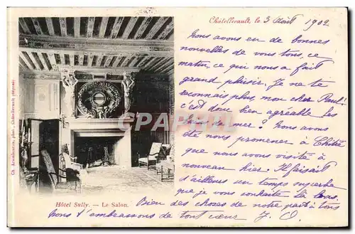 Chatellerault - Hotel Sully Le Salon - Cartes postales