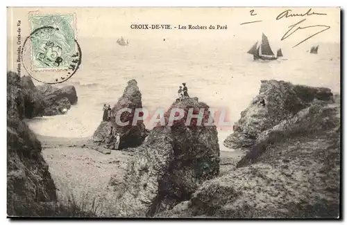 Croix de Vie - Les Rochers du Pare - Cartes postales