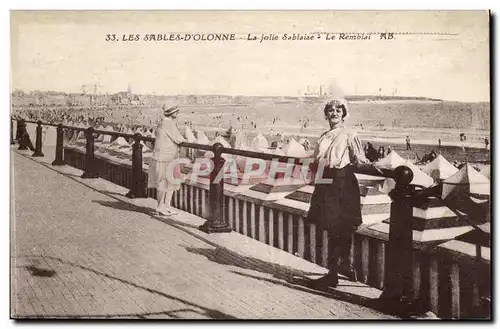 Les Sables d&#39Olonne - La Jolie Sablaise Le Remblai - Ansichtskarte AK