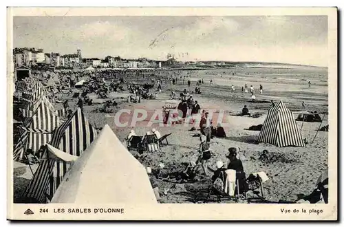 Les Sables d'Olonne - Vue de la Plage - Cartes postales