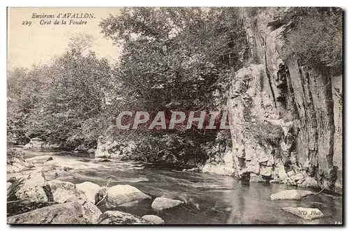 Avallon - Environs - Crot de la Foudre - Cartes postales