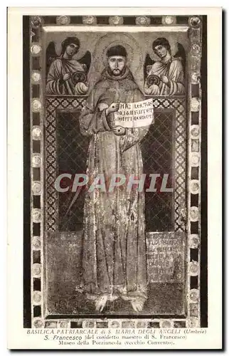 Italie - Italy - Umbria - Bica Patriarcale di S Maria Degli Angeli Meseo della Porziuncola - Cartes postales