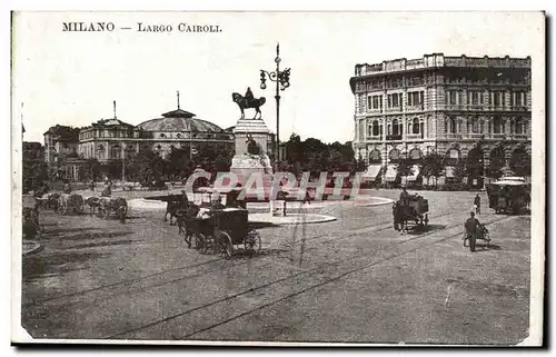 Italie - Italy - Milan - Milano - Largo cairoll- Cartes postales