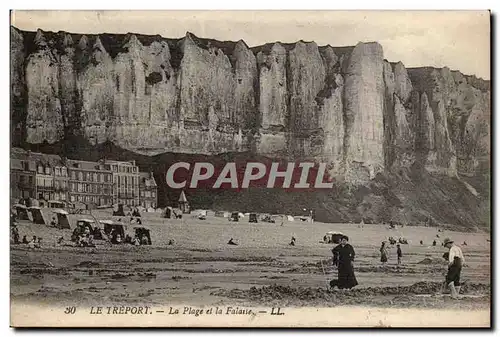 Le Treport - La Plage et la Falaise - Cartes postales