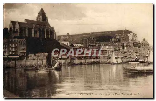 Le Treport - Vue prise du Pont Tournant - Ansichtskarte AK