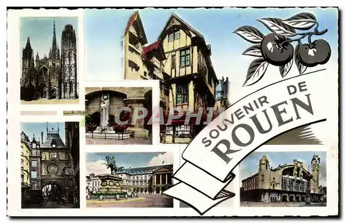 Rouen - Souvenir - Cartes postales