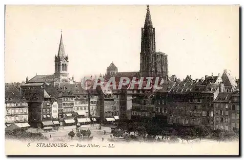 Strasbourg - Strassburg - Place Kleber -Ansichtskarte AK