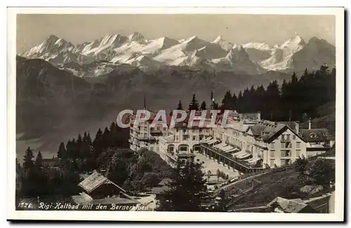 Suisse - Schweiz - Regi Kaltbad - mit dem Bergeralpen -Cartes postales