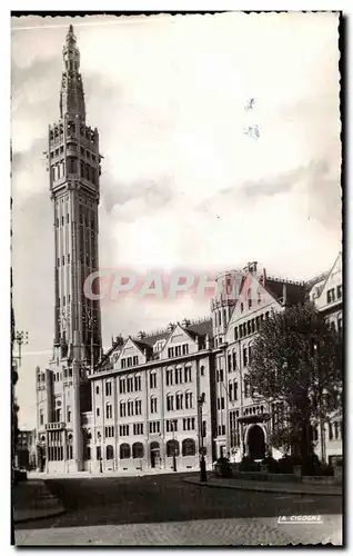 Lille - L'Hotel de Ville et son beffroi - Cartes postales