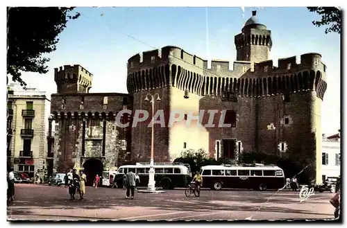 Perpignan - Le Castillet cote ouest - Cartes postales