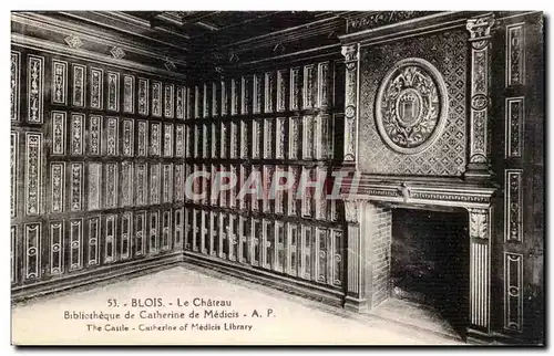 Blois Ansichtskarte AK Le chateau Aile Francois 1er Bibliotheque de Catherine de Medicis (library)