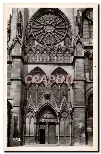 Chalons sur marne Cartes postales Un portail de la cathedrale