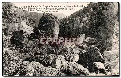 Pas de Soucy Cartes postales Roque Sourde et chaos de l'enfer Cartes postales