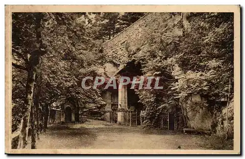 Rocamadour Cartes postales Entree de la grotte de la mise au tombeau