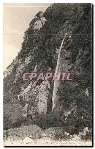 Environs de Chambery Ansichtskarte AK Cascade de Couz