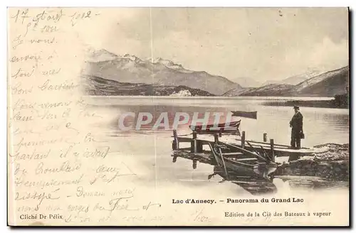 Lac d&#39Annecy Cartes postales Panorama du grand lac