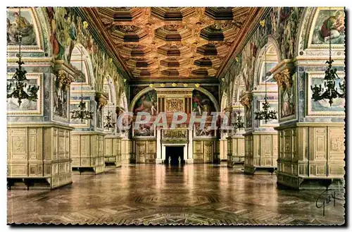 Fontaineableau Ansichtskarte AK Le palais La galerie Henri II ou salle de bal