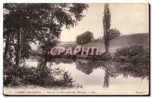 Cambo les Bains Cartes postales Vue sur la Nive prise des Thermes