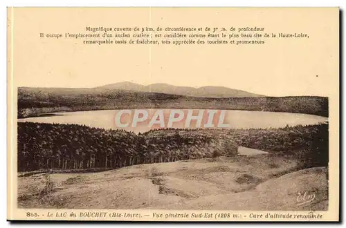 Le lac du Bouchet Cartes postales Vue generale Cure d'altitude renommee