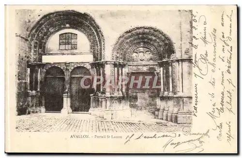 Avallon - Portail St Lazare - Cartes postales