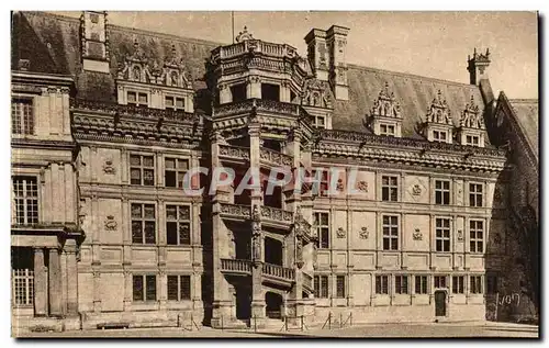 La Douce France - Chateau de Blois - Escalier Francois 1 - Cartes postales