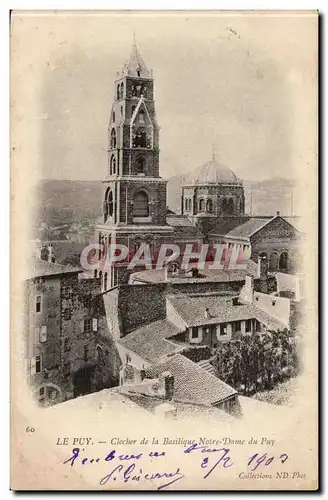 Le Puy - Clocher de la Basilique Notre Dame du Puy - Cartes postales