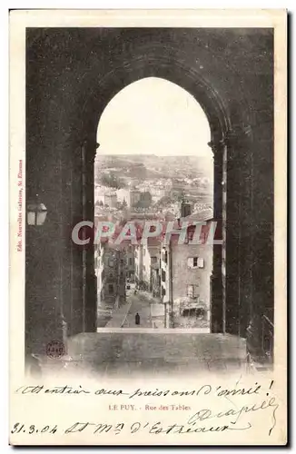 Le Puy en Velay Rue des tables