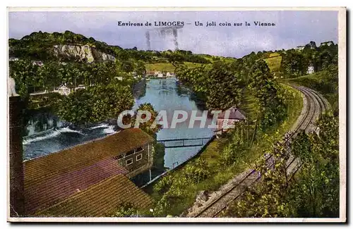 Environs de Limoges Cartes postales Un joli coin sur la Vienne