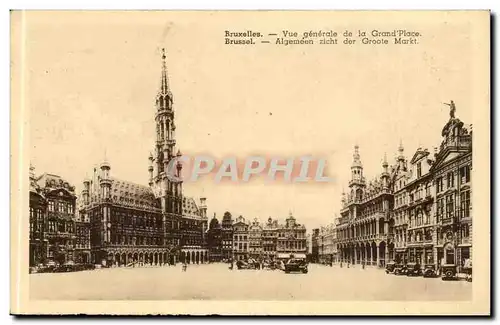 Belgique Bruxelles Ansichtskarte AK Vue generale de la grand place