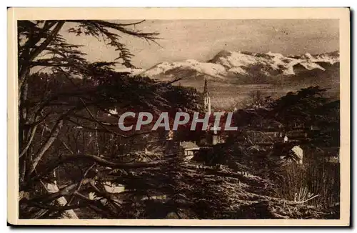 Pau Ansichtskarte AK Le pic du Midi de Bigorre vu du parc Beaumont