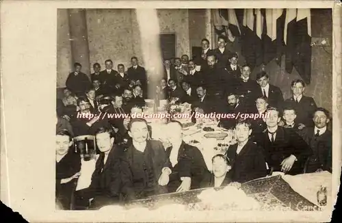 CARTE PHOTO Bouquet du grand cercle