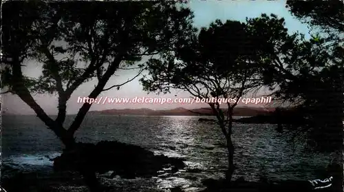 Cote d'azur Cartes postales Coucher de soleil