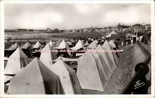 SAbles d'olonne Cartes postales La plage vue prise du phare Rouge (lighthouse)