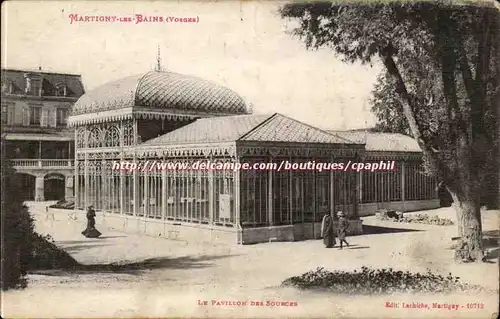 Martigny les Bains Cartes postales Le pavillon des sources