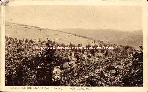 Cartes postales La Schlucht Vue generale